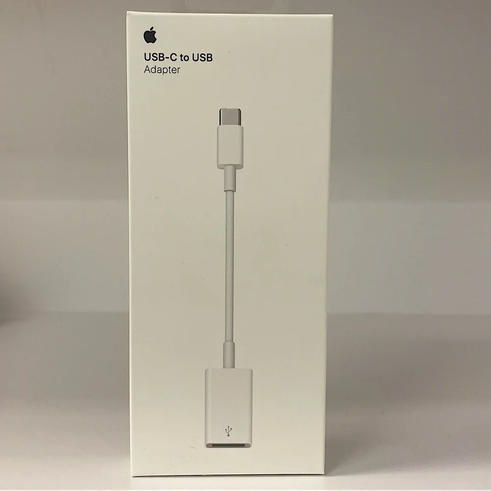 COPY - Brand new in box. Apple USB-C to USB Adapter.